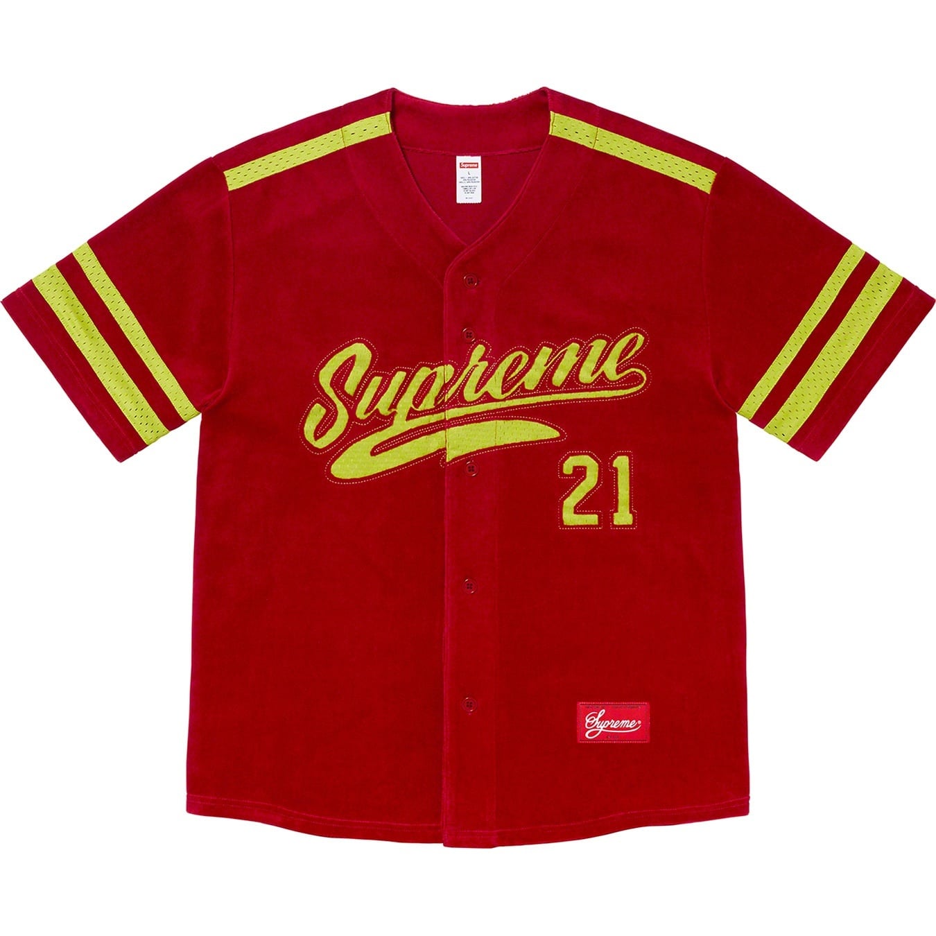 Velour Baseball Jersey view 6